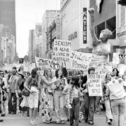 International Women's Day rally, Melbourne, 1975